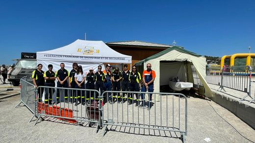 La Protection Civile au Delta Festival