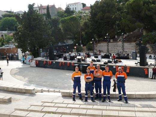 Dispositif de secours au Marseille Jazz des 5 continents