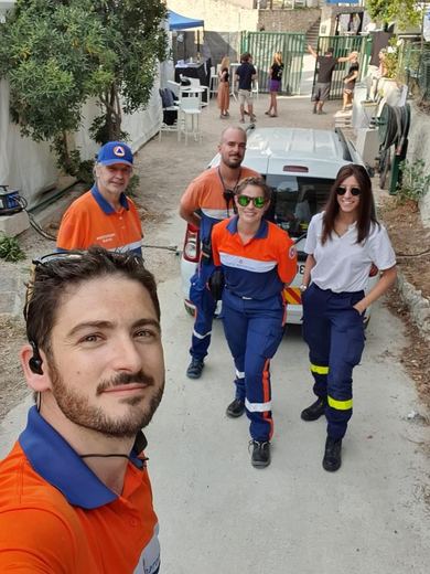 Dispositif de secours au Marseille Jazz des 5 continents