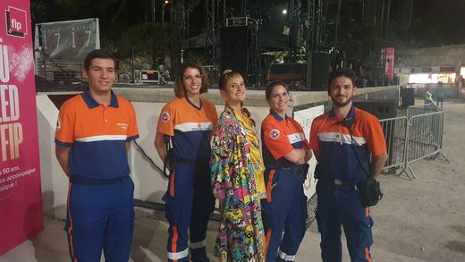 Dispositif de secours au Marseille Jazz des 5 continents