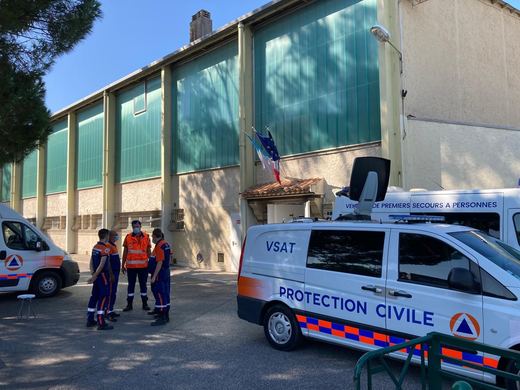 Renfort de la Protection Civile 13 dans le Var