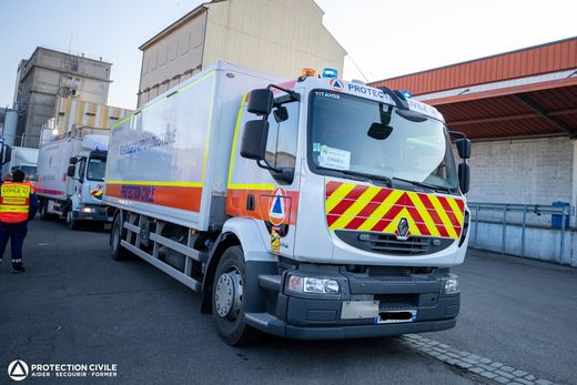 Mobilisation de la Protection Civile 13 pour l'Ukraine