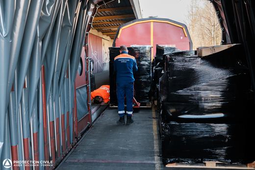 Mobilisation de la Protection Civile 13 pour l'Ukraine