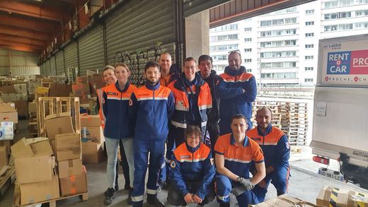 Mobilisation de la Protection Civile 13 pour l'Ukraine