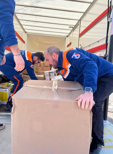 Mobilisation de la Protection Civile 13 pour l'Ukraine