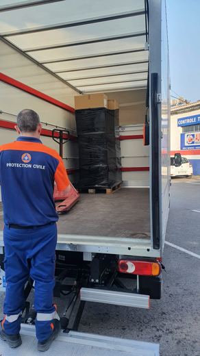 Mobilisation de la Protection Civile 13 pour l'Ukraine