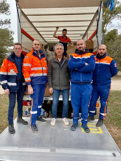 Mobilisation de la Protection Civile 13 pour l'Ukraine